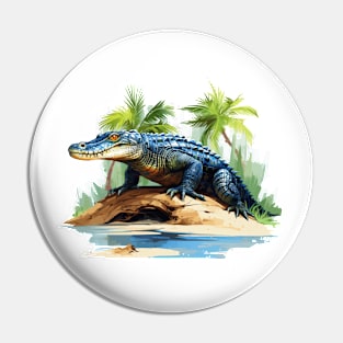 American Alligator Pin