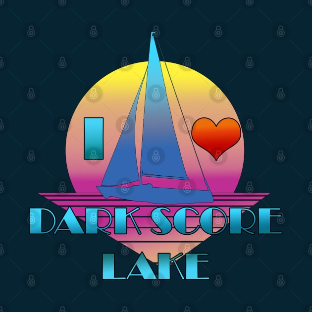 Dark Score Lake by rexthinks