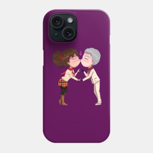 Atlus Persona 3 Shin Megami Tensei Akihiko Sanada and Arisato Minako Phone Case