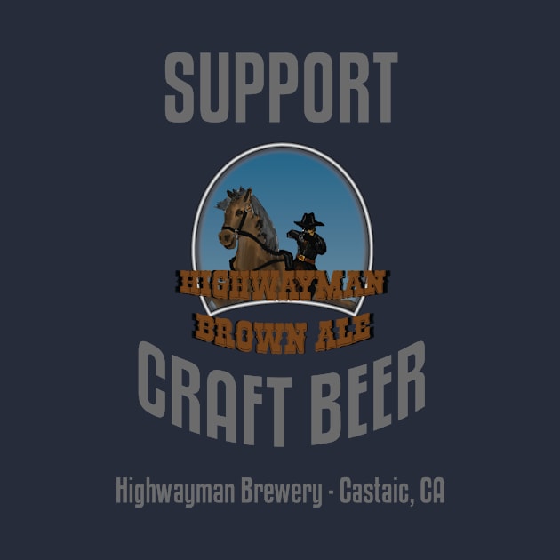 HMB Support Craft Beer: Highwayman Brown Ale by kevos