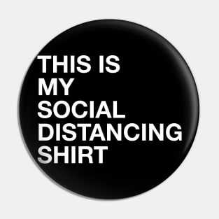 Social Distancing Shirt Pin