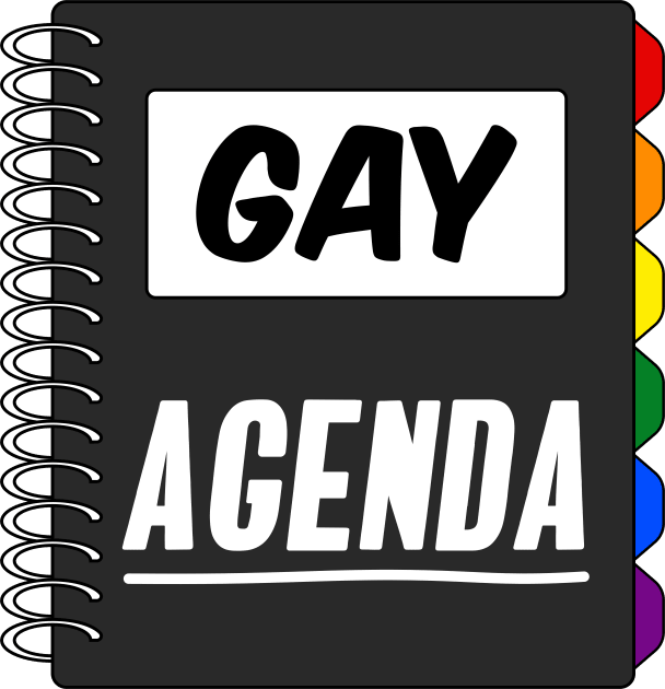 Gay Agenda - Gay Pride Kids T-Shirt by Football from the Left