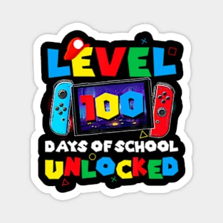 Controller Game s Level 100 Days Of School Unlocked Boys Magnet