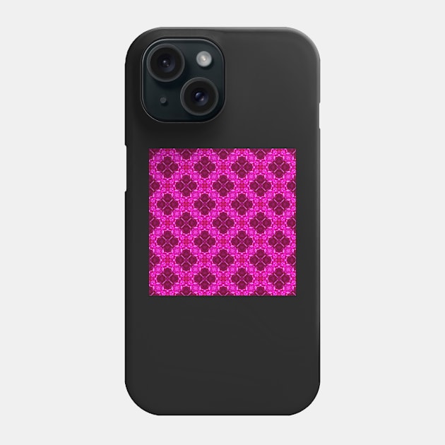 Spring or summer pink flower petal pattern Phone Case by GizmoDesign