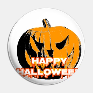 Happy Halloween Pumpkin Pin