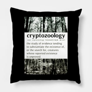 Cryptozoology Pillow