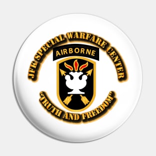 JFK Special Warfare Center Pin