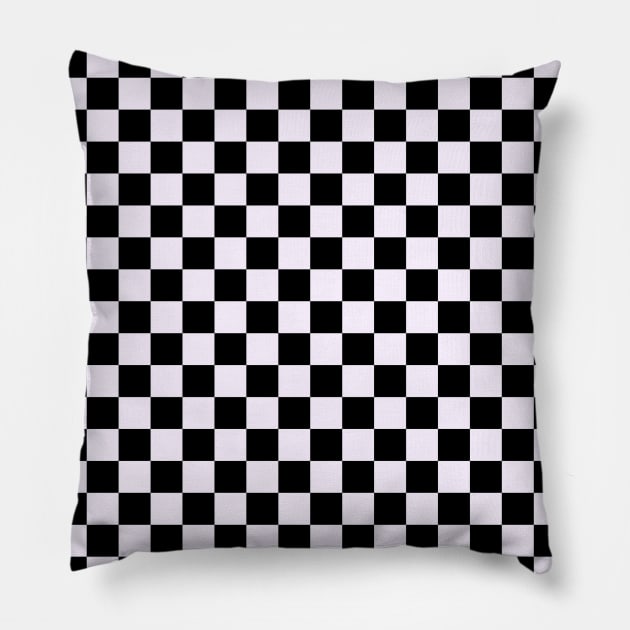 Checkers Checkerboard Pattern Pillow by mareescatharsis