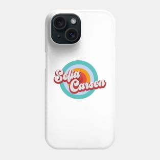 Color Circle With Name Sofia Phone Case