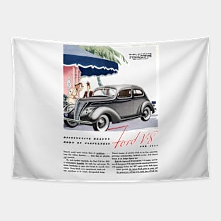 1936 FORD V8 - advert Tapestry