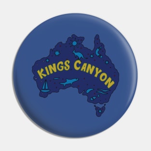 AUSSIE MAP KINGS CANYON Pin