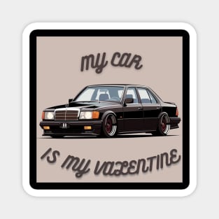 Mercedes valentines Magnet