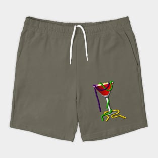 Mardi Gras Martini Shorts