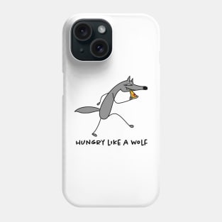 Hungry like a wolf Phone Case