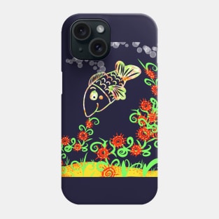 Blooming in fish life Phone Case