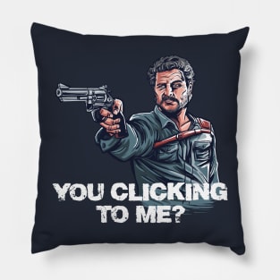 You Clicking to Me Pillow