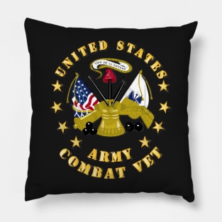 US Army Center - Combat Veteran Pillow