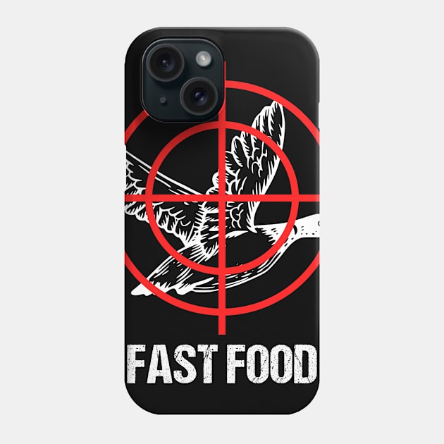 Bow hunting duck hunting Fast Food Phone Case by Caskara