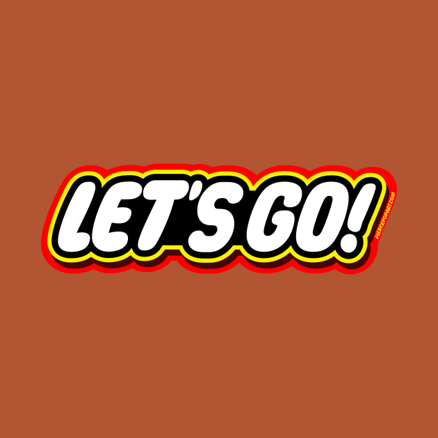 Let's Go! (Lego) by PiercePopArt