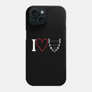 I LOVE U-NET, Deep Learning, AI, Neural Network, Heart, Unet Phone Case