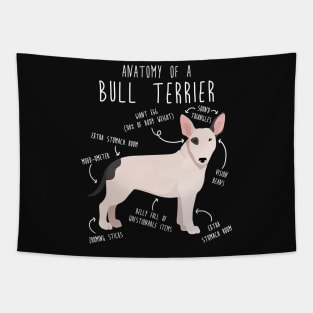 Bull Terrier Dog Anatomy Tapestry