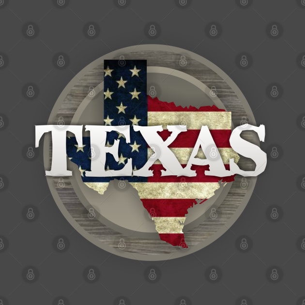 Texas Flag by Dale Preston Design