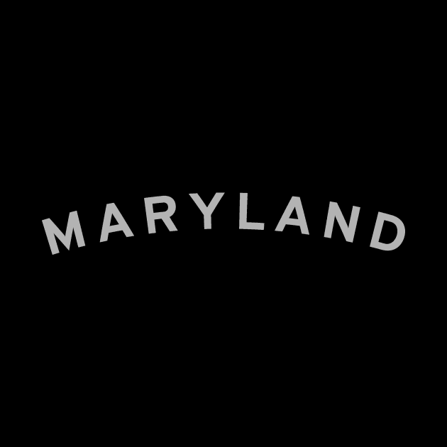 Maryland Typography by calebfaires