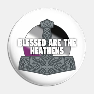 Mjolnir Blessing - Asexual Pin