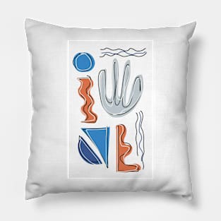 Shapes and colours Pillow