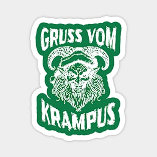 Gruss Vom Krampus Magnet