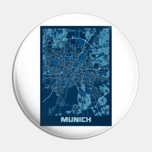 Munich - Germary Peace City Map Pin