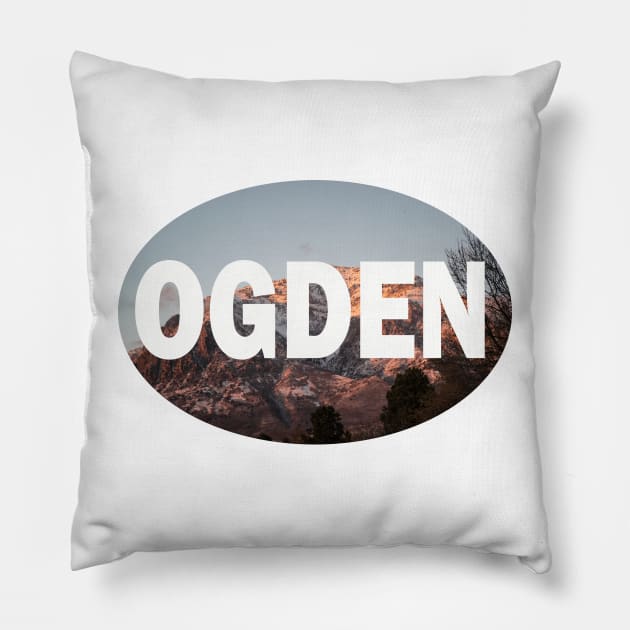Ogden Utah Pillow by stermitkermit