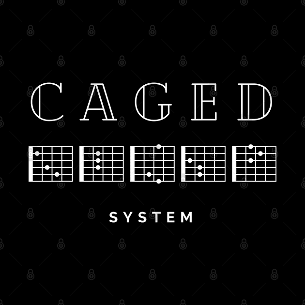 Caged System Guitar Chords Dark Theme by nightsworthy