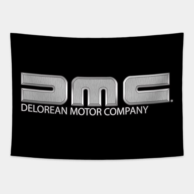 Delorean Motor Company USA Tapestry by Midcenturydave