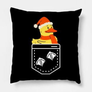 Cute Duck Art For Girls Women Kids Youth Rubber Duck Pillow