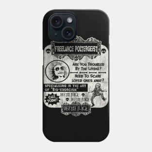 Beetlejuice Ad Phone Case