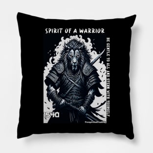 Spirit Of A Warrior Pillow
