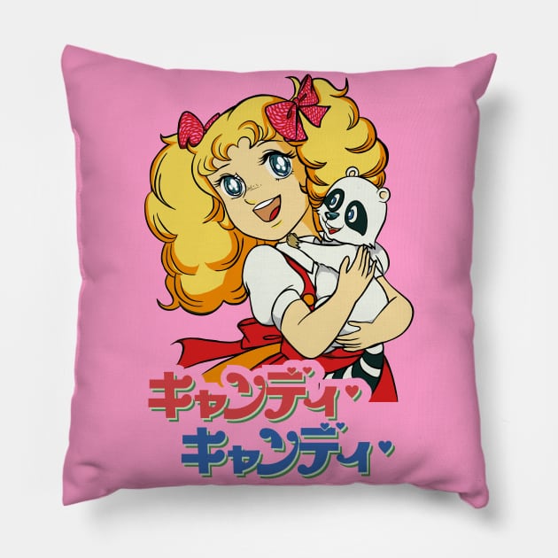 Candy Candy Pillow by Olgakunz