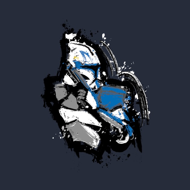 Captain Rex Speed-Paint - Asphalt by philroy