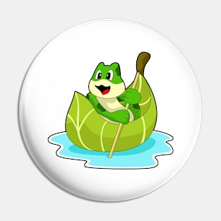 Frog Boat Pin