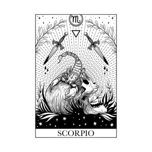 Zodiac sign tarot card Scorpio T-Shirt