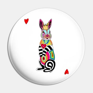 King rabbit Pin