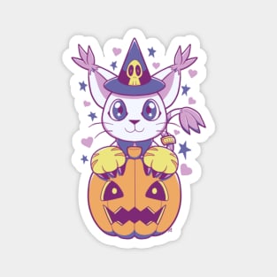 Happy Meowloween V1 Magnet