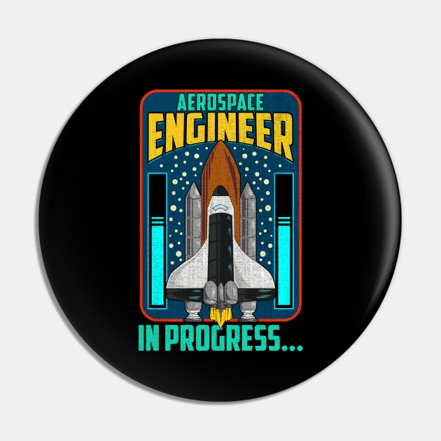 Aerospace Engineer In Progress… Spaceship Rocket Pin by theperfectpresents