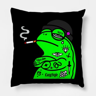 Lazy Frogs 09 Pillow