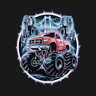 Monster Truck Lover Haunted T-Shirt