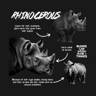 Rhinocerous Fun Facts T-Shirt