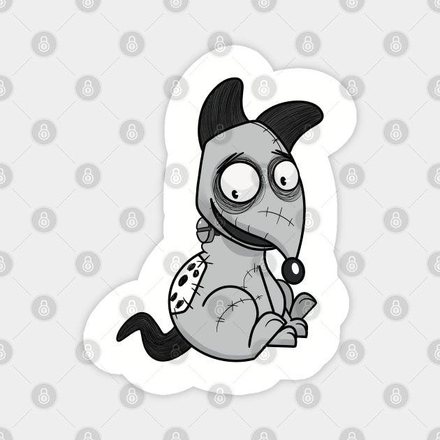 frankenweenie, sparky Magnet by Creepies