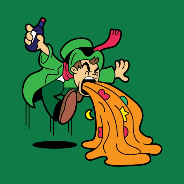 Not So Lucky Leprechaun by SpacemanTees