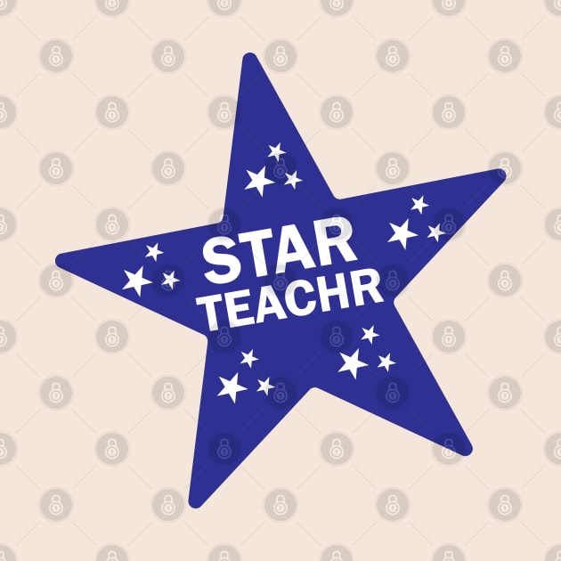 Star Teachers  Design for Appreciation Teachers Gifts by ArtoBagsPlus